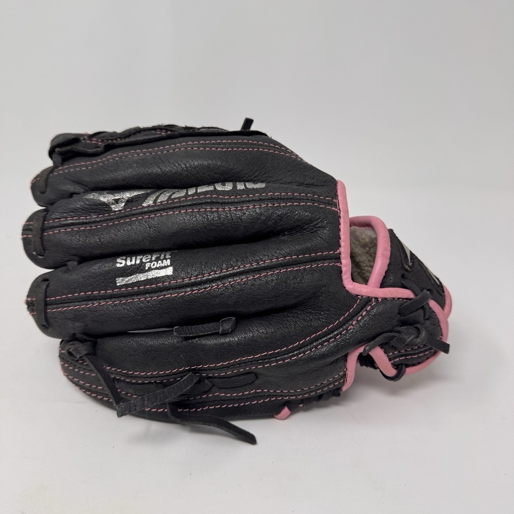 Mizuno Prospect Softball Glove Youth 10" Black Pink GPP1006 RH Throw